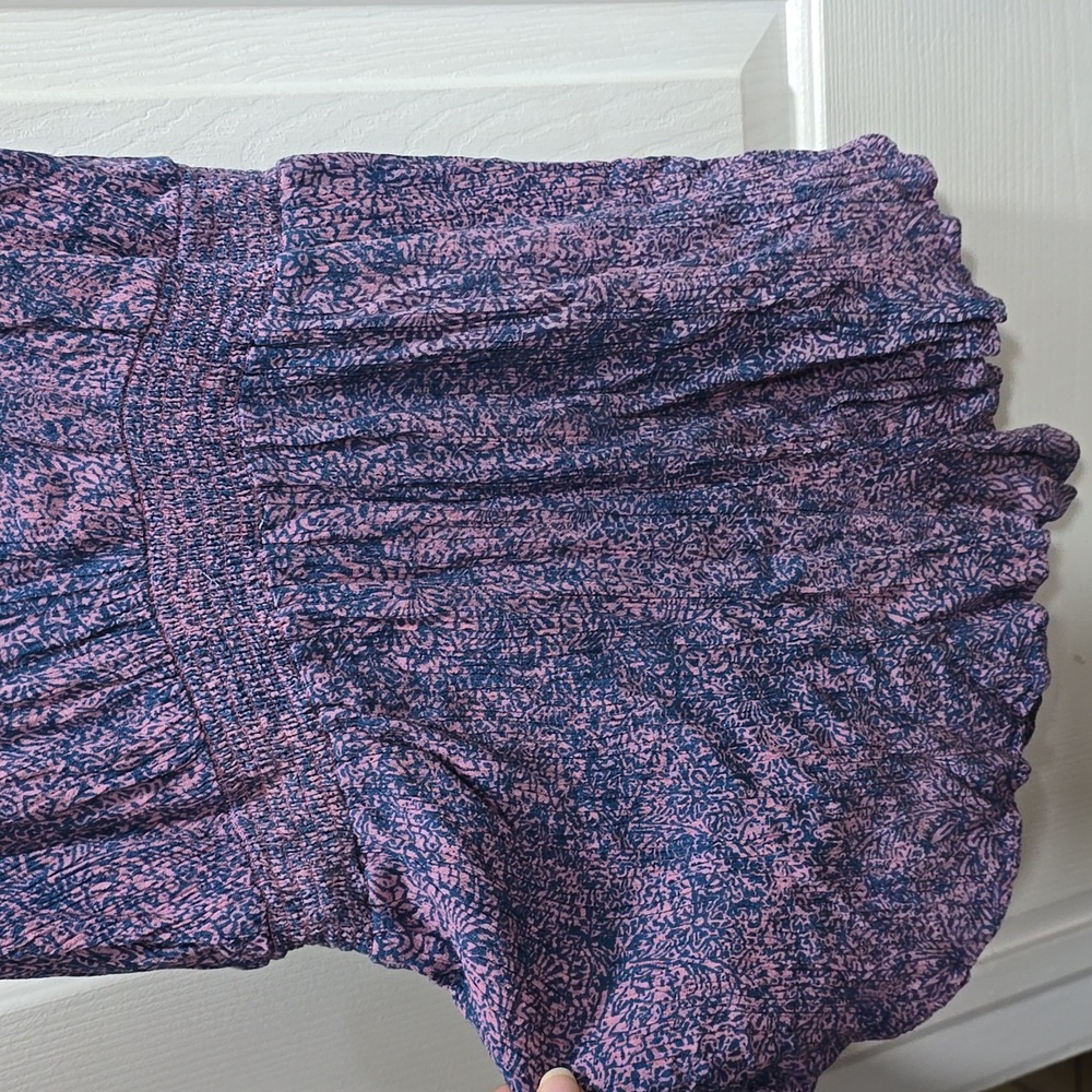Ecote Blue and Pink Romper Woman's Size L - Picture 11 of 12
